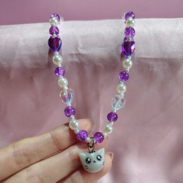 Producto - Collar Gatito - Marca Creaciones Sinsajo