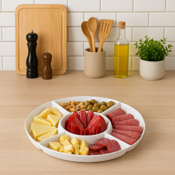 Producto - Plato Copetinero Circular Melamina