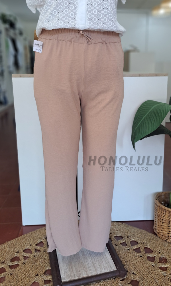 Producto - Pantalón de Creppe Vison - 0