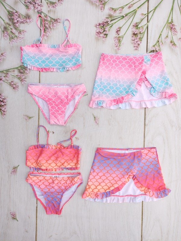 Producto - Set de 3 Piezas Sirena Linea Kids