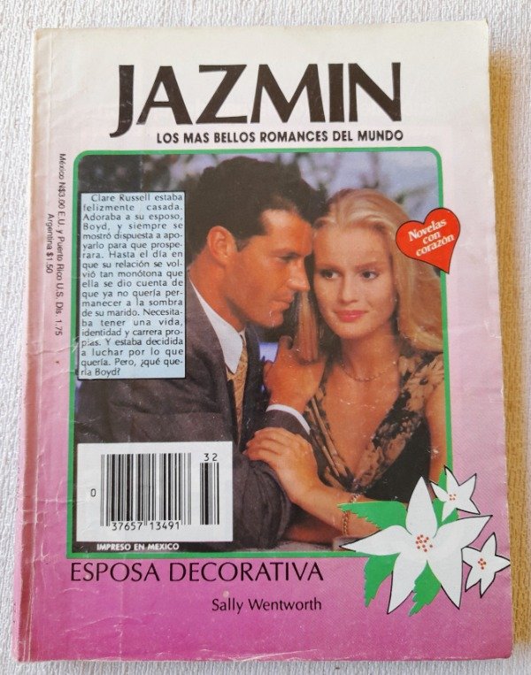 Producto - Colección Jazmín #032-3 - Esposa Decorativa - Sally Wentworth - Harmex
