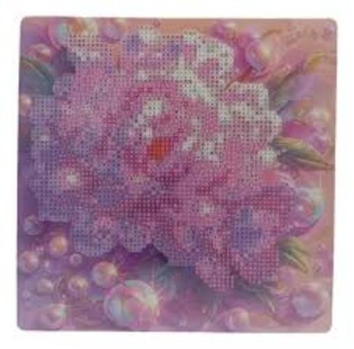 Producto - DIAMOND PAINTING 20X20 CARTON FLOR HERMOSA