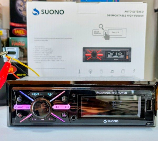 Producto - ESTEREO FRENTE DESMONTABLE - SUONO - 4
