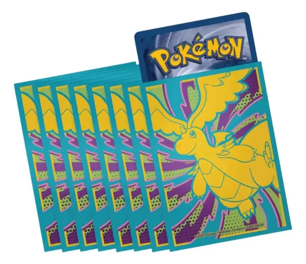 Producto - Folios Mega Dragonite ETB Sleeves Pokemon Original x 65 Unidades