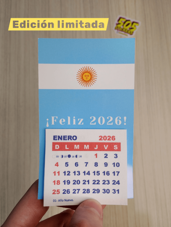 Producto - Calendario 2026 / Argentina