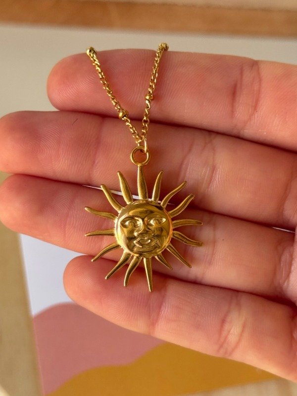 Producto - Collar Sol Grande