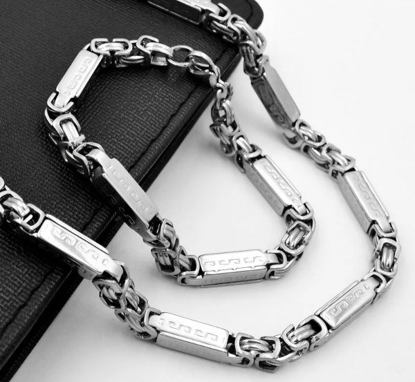 Producto - Conjunto MIAMI (CADENA + PULSERA) plateado