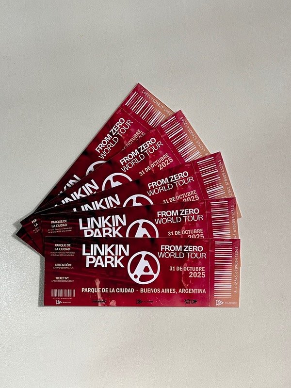Producto - Entrada Linkin Park