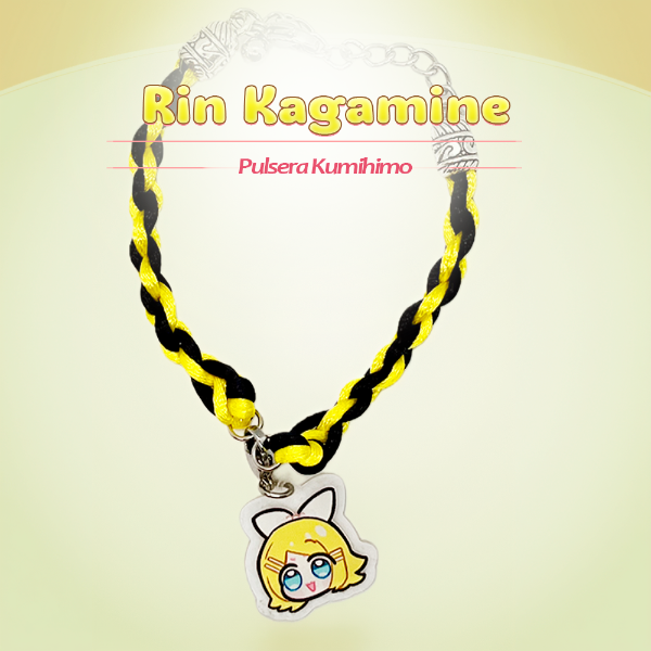 Producto - Rin Kagamine (pulsera)