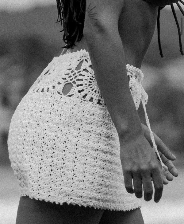 Producto - GUÍA para tejer. // MINI FALDA GYPSY.