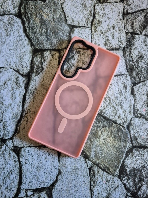 Producto - Funda bumper MagSafe Samsung S25 Ultra rosa