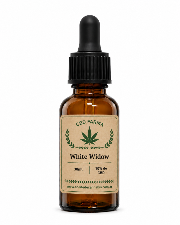 Producto - Aceite de Cannabis White Widow 30ml al 10 de CBD