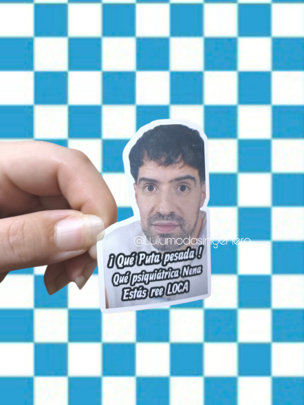 Producto - Sticker Vinilo Pu Pesada Martin cirio