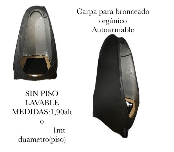 Producto - Carpa de bronceado sin piso