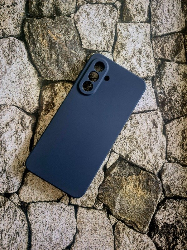 Producto - Funda silicone case Samsung A17 azul oscuro