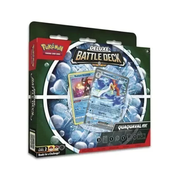 Producto - Deck - Quaquaval ex Deluxe Battle Deck