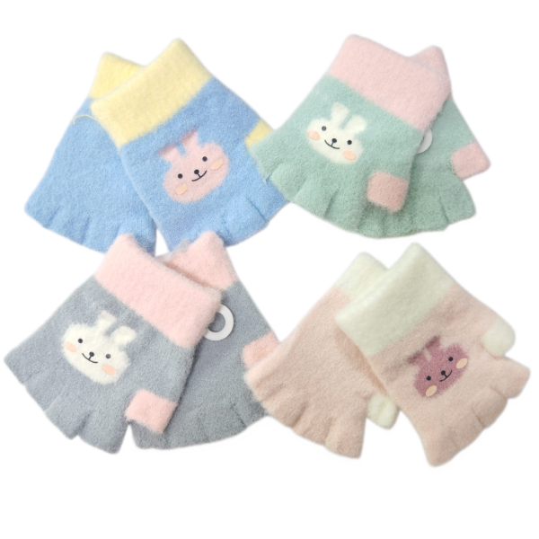 Producto - GUANTE PARA BEBE PAK X12PAR 10CM CONEJO