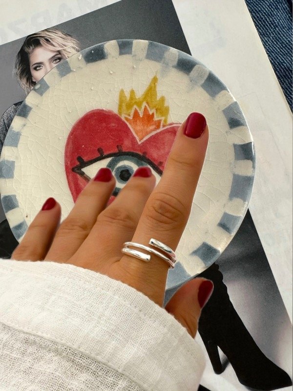 Producto - ANILLO TINI PLATEADO