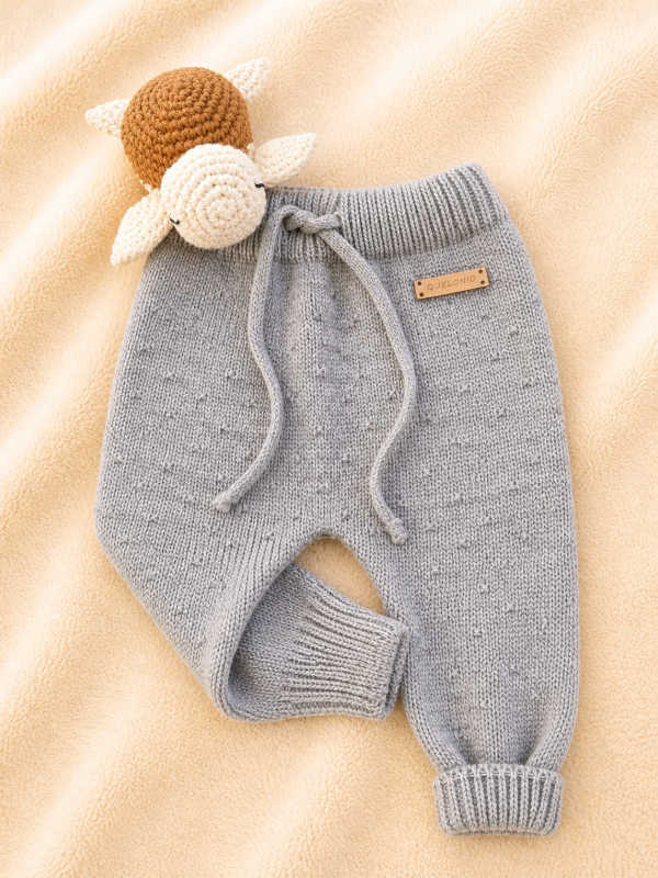 Producto - PANTALON PINTITAS GRIS PERLA