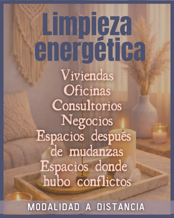 Producto - Limpieza energética - Espacios