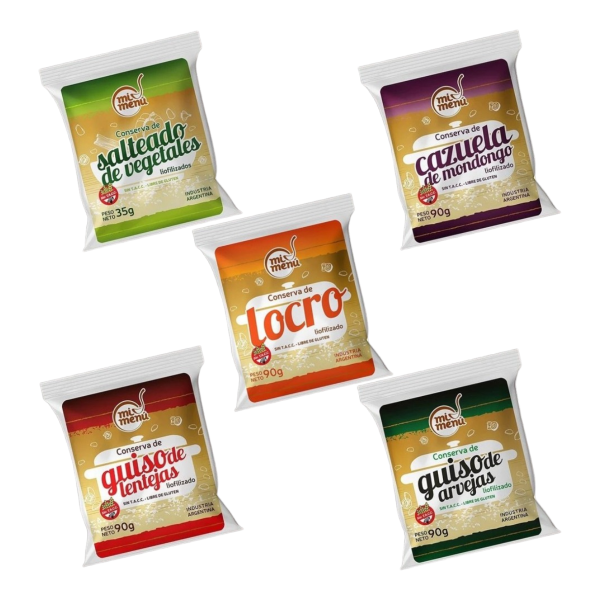 Producto - COMIDA LIOFILIZADA MI MENÚ