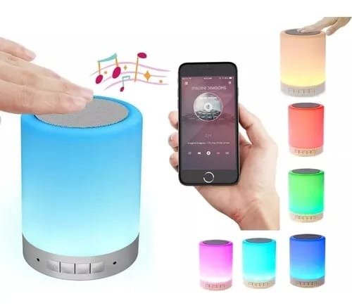 Producto - Parlante Bluetooth con lampara touch