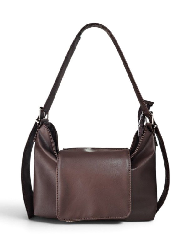 Producto - Cartera Solapa Chocolate - 0