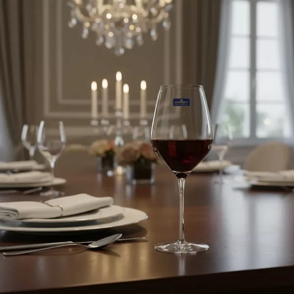 Producto - Copas Cristal Vino Bohemia Avila Bordeaux 650 ml X6