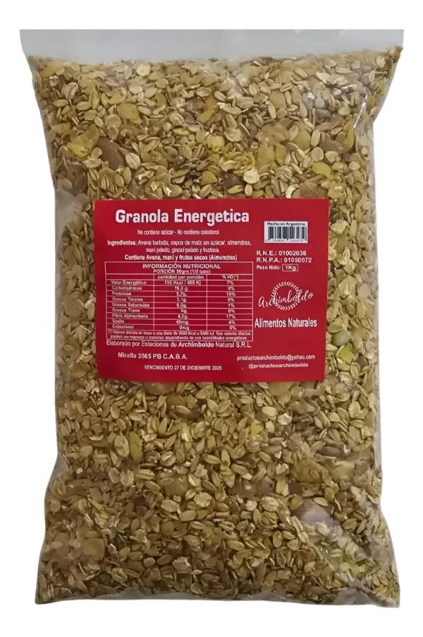 Producto - Granola Energetica x 1kg - Archimboldo