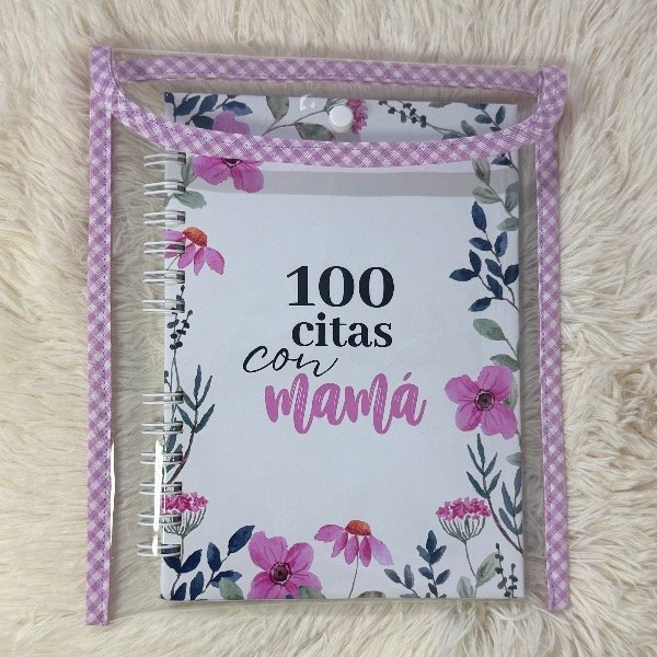 Producto - Regalo para mamá - Sobre A5 con libro 100 citas con mamá - 0