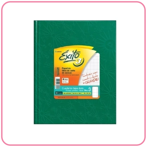 Producto - Cuaderno ABC rayado Tapa dura