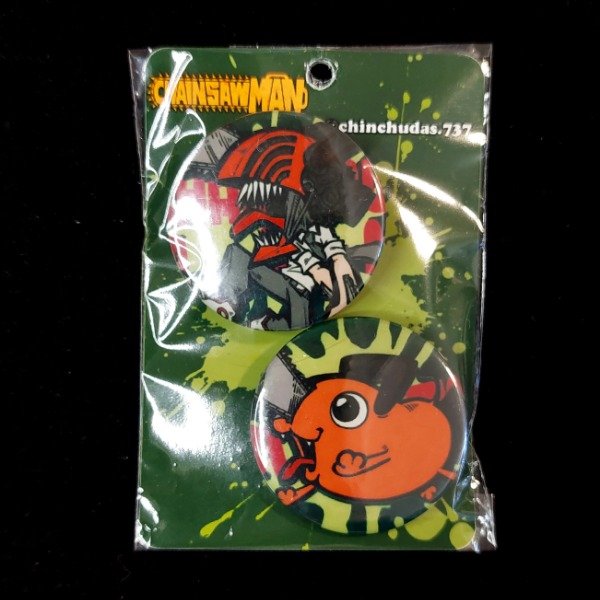 Producto - CHAINSAW MAN (pack de 2 pines)