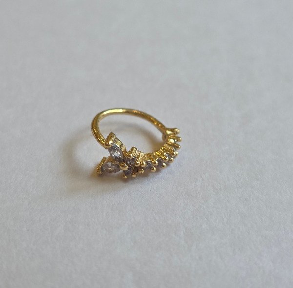 Producto - Sinfin con mariposa strass dorado