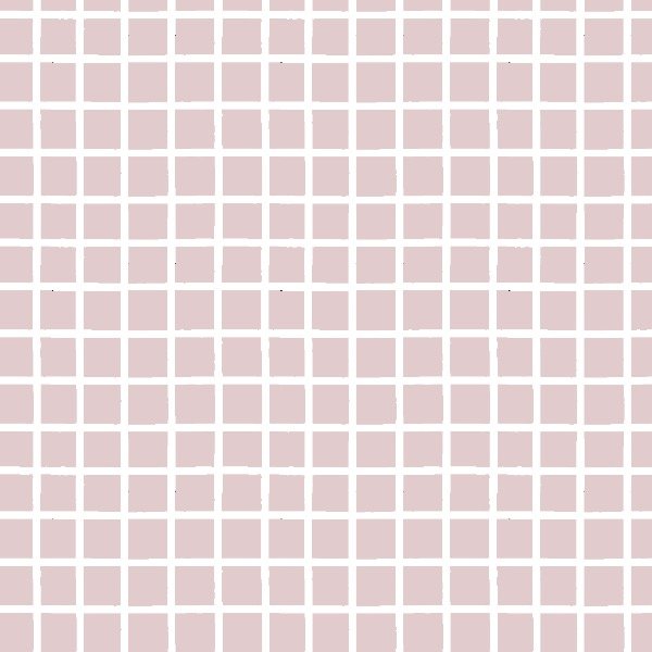 Producto - Retazo Cordura Cuadrille fondo rosa palido 43cm