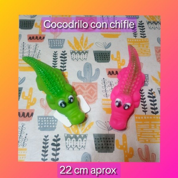 Producto - Cocodrilo con chifle