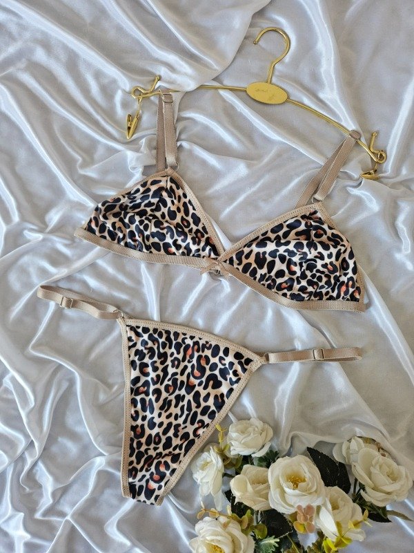 Producto - CONJUNTO LYCRA ESTAMPADO (A17 A)  LEOPARDO