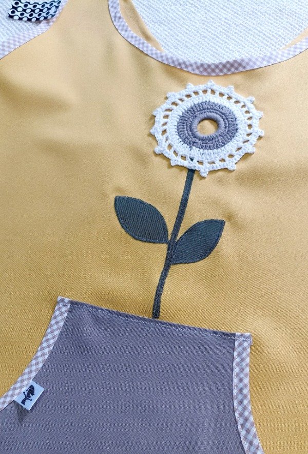 Producto - Guardapolvo Flor Crochet