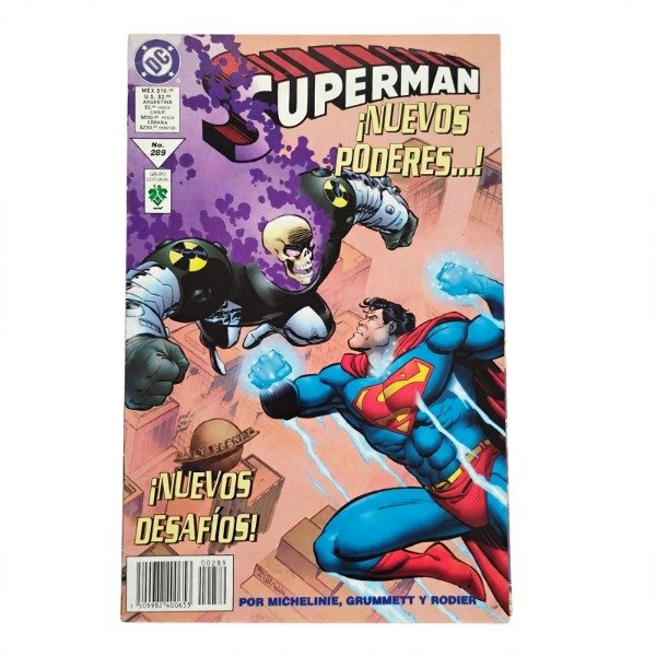 Producto - SUPERMAN #289 NUEVOS PODERES, NUEVOS DESAFÍOS!/Grupo Editorial Vid/DC Comics