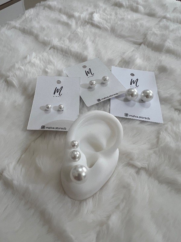 Producto - Aros Perla Medianos - 1