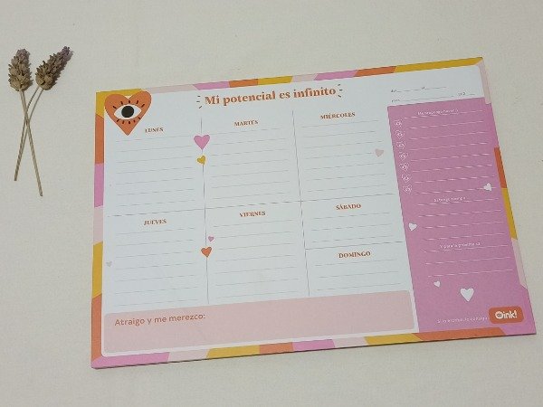 Producto - Planner semanal Potencial