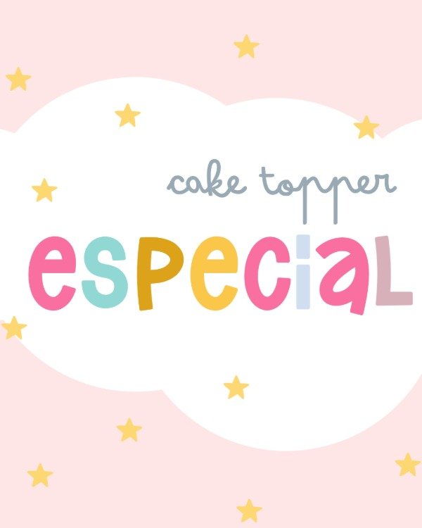 Producto - Cake Topper - Liso Celebración - 3