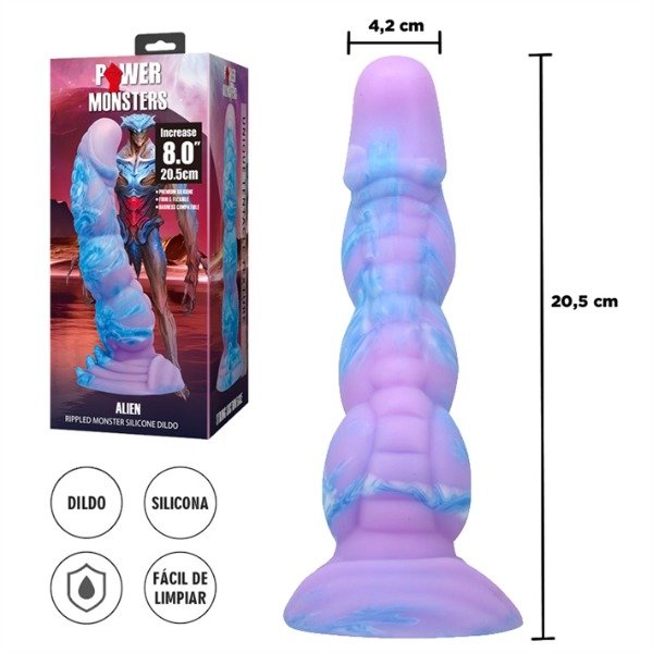Producto - MONSTER ALIEN DILDO CON SOPAPA