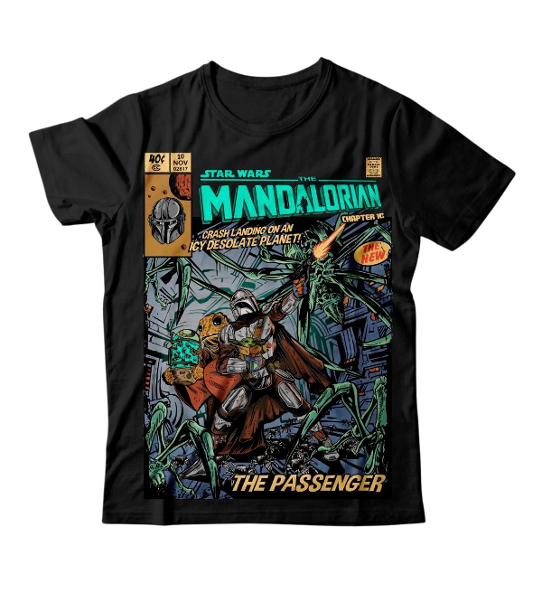 Producto - Remera Mandalorian spider battle Star Wars