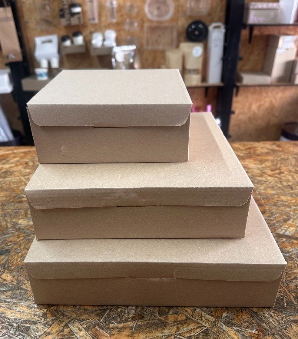 Producto - CAJA KRAFT  -COD. 2103  medida 28x7x28