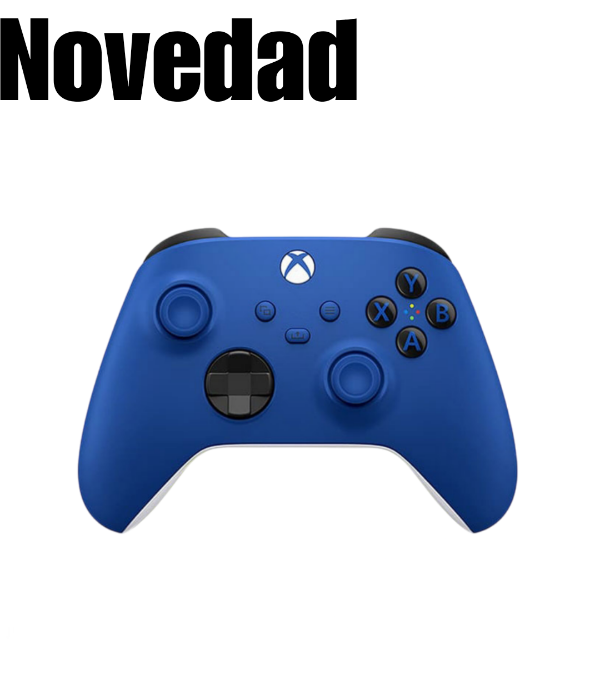 Producto - Joystick inalámbrico Microsoft Series x s Shock Blue