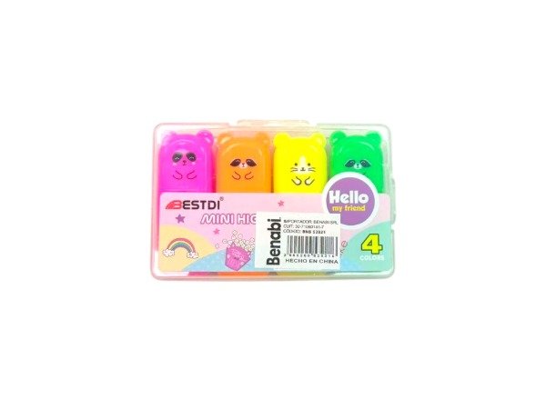 Producto - RESALTADORES FANTASIA  SET X4P BNB53921