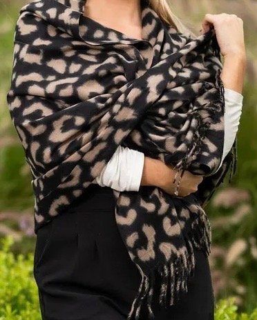 Producto - Mantón animal print c