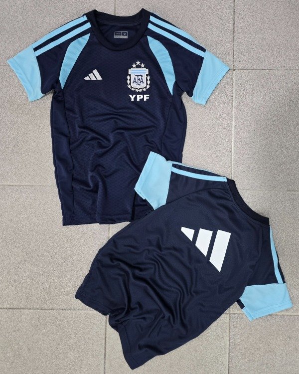 Producto - Remera Argentina PreMatch Niño