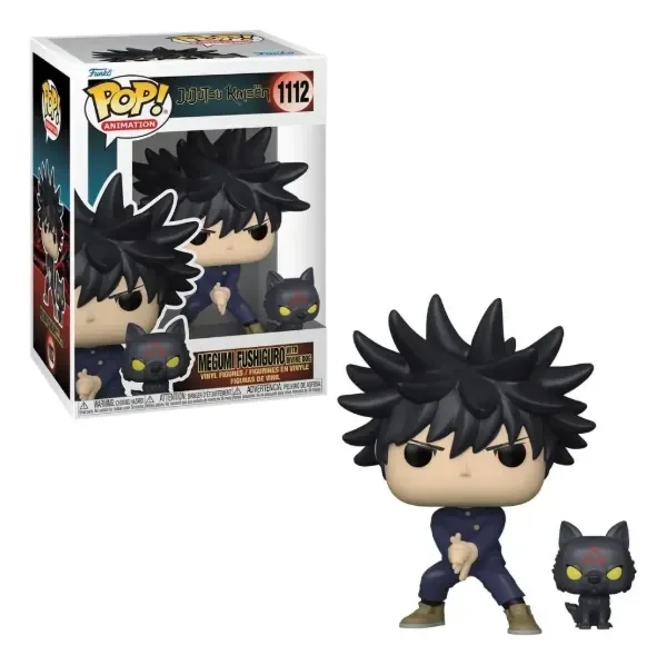 Producto - FUNKO POP JUJUTSU KAISER MEGUMI FUSHIGURO W/DIVINE DOG 1112
