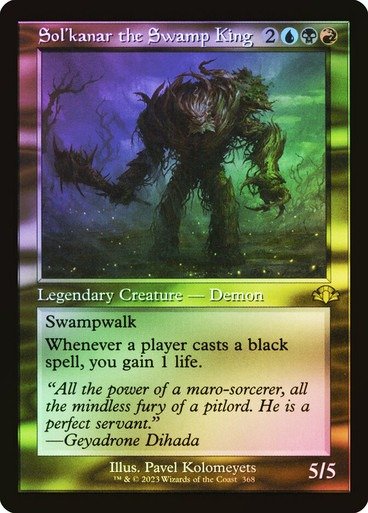 Producto - Sol'kanar the Swamp King (Retro Frame Foil)
